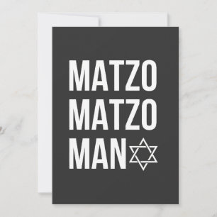 Convites Matzo Matzo Homemem Judaico Hanukkah 