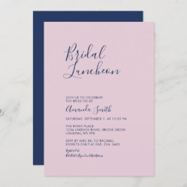 Convites Mauve & Marinho | Almofada Mínima Simples de Brida