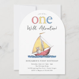 Convites Max | One Wild Adventure 1st Birthday