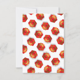 Convites Maximalist Christmas Gifts White