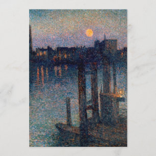 Convites Maximilien Luce Porto de londres
