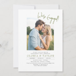 Convites Meadow Wildflower Boho Festa de noivado Foto