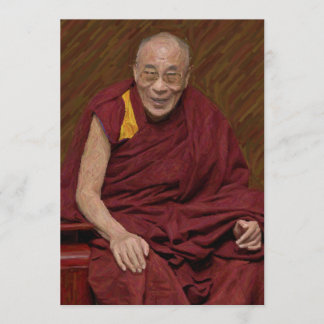 Convites Meditação budista Yog do budismo de Dalai Lama