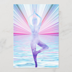 Convites Meditação da Árvore da Vida Yoga Zen