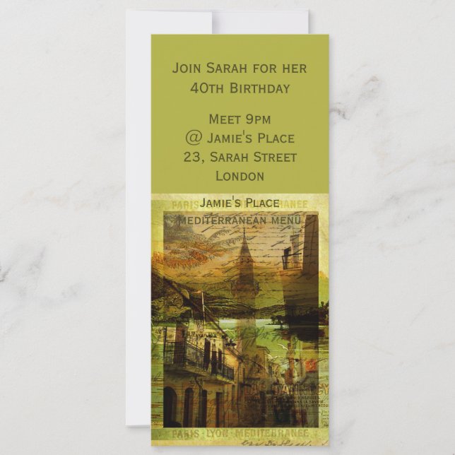 Convites Mediterrâneo (Frente)