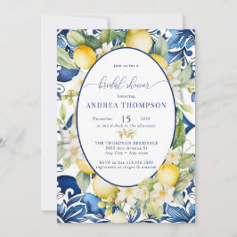 Convites Mediterrâneo | Limão de Citros | CHÁ DE PANELA