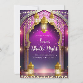 Convites Mehndi e convites digitais Dholki
