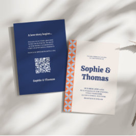 Convites Meio século Retro Wedding