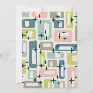 Convites Meio século Retroativo Moderno