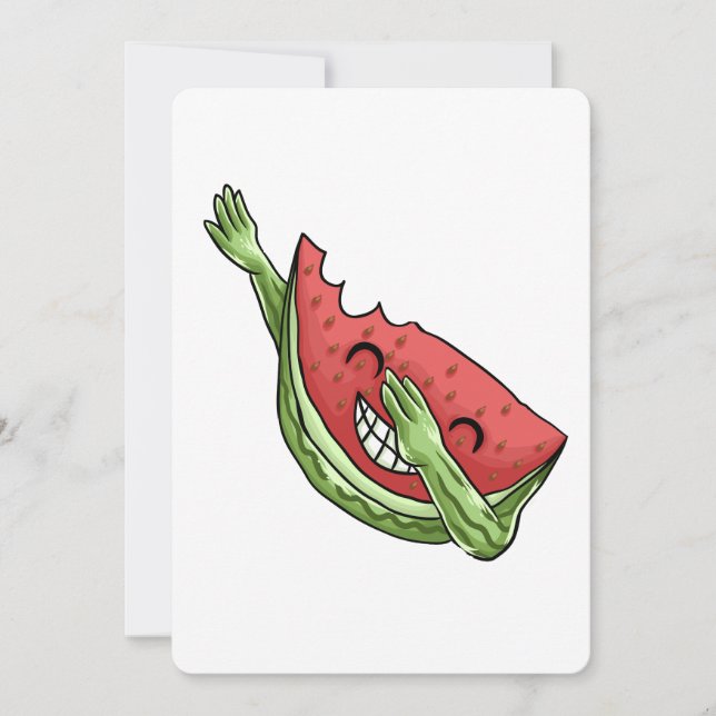 Convites melancia (Frente)