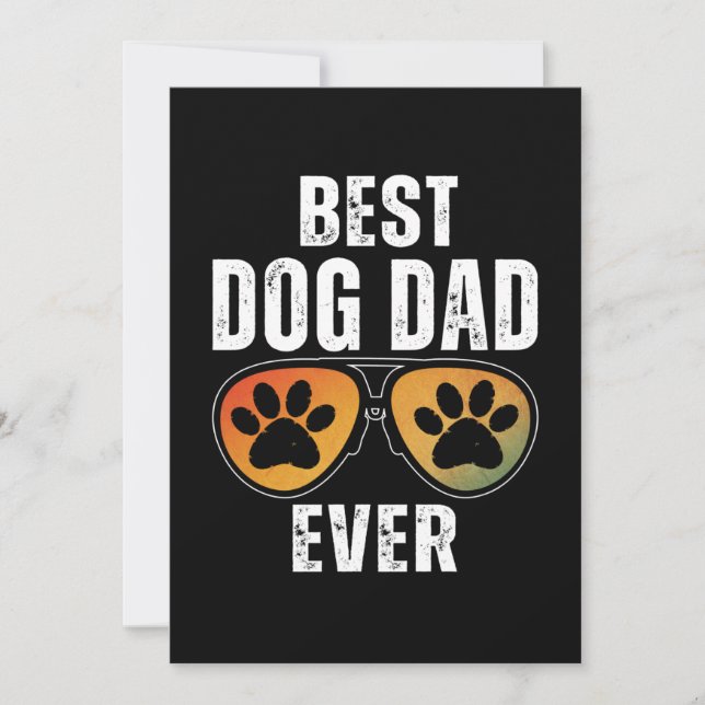 CONVITES MELHOR PAI DE CÃO DE TODOS (Frente)