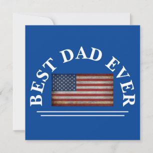 CONVITES MELHOR PAI DE TODOS BANDEIRA DOS EUA PERSONALIZAR 