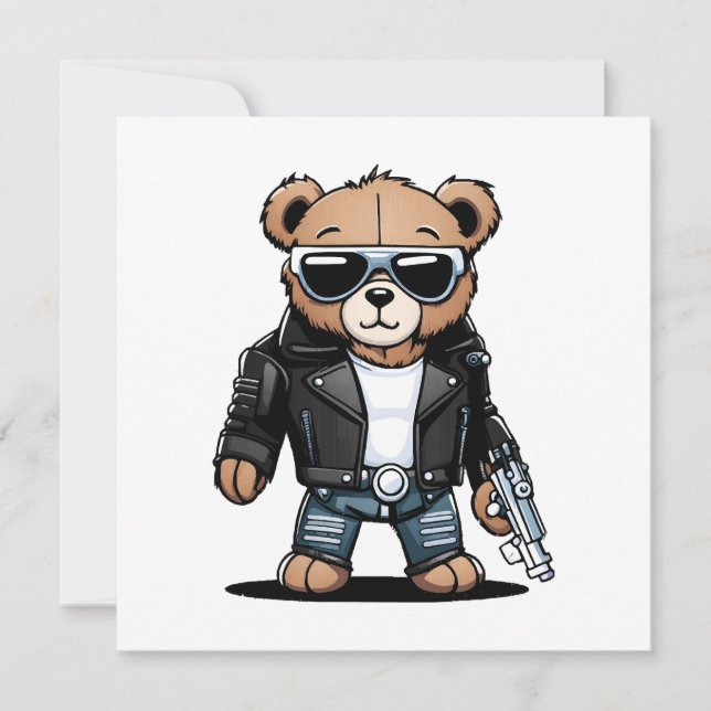 Convites Memes de Teddy Fofos (Frente)