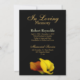 Convites Memorial/anúncio