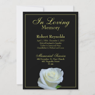 Convites Memorial/anúncio