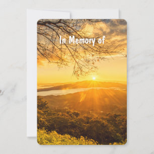 Convites Memorial Convidou Linda Manhã do Sol