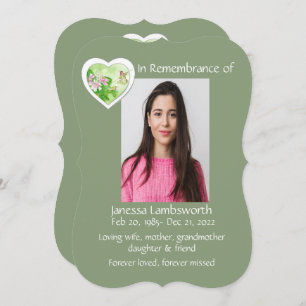 Convites Memorial Invite Watercolor Hummingbird