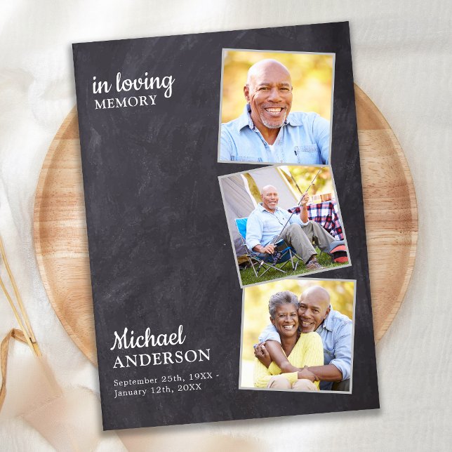 Convites Memorial Russo Da Vida 3 Fotografias (Criador carregado)