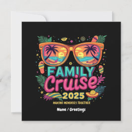 Convites Memórias do Fazer do Family Cruise 2025 Juntas