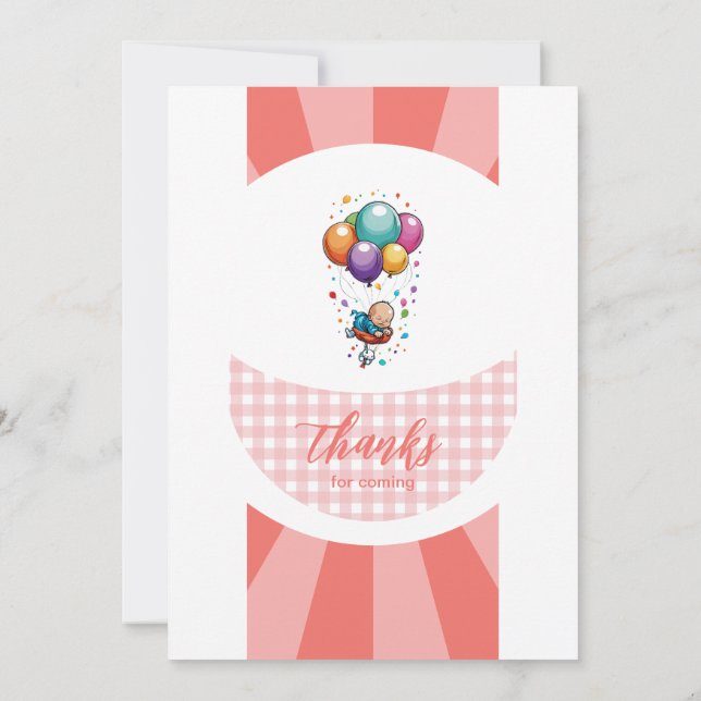 Convites menina (Verso)