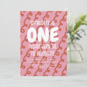 Convites Menina Colorida Qualquer Idade Bold Doodles Aniver