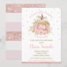 Menina de Chá de fraldas rosa-rosa elegante