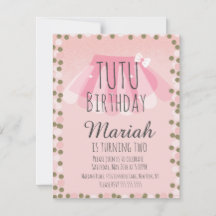 Menina de Tutu Aniversário Rosa Pontos de Brilho F