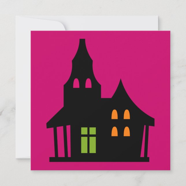 Convites Menina loura da bruxa do aniversário do Dia das (Frente)