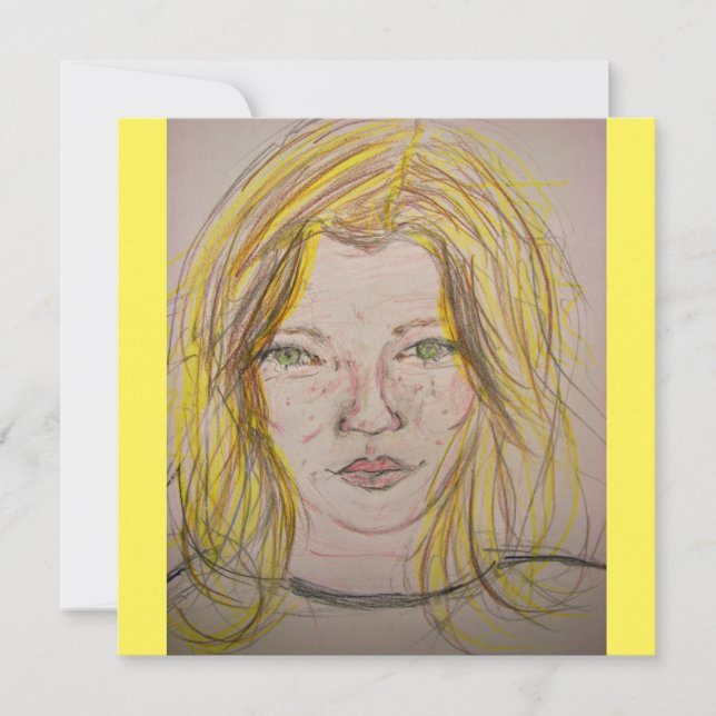 Convites Menina Modelo (Frente)