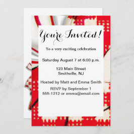 Convites Menina retro vintage boneca criança