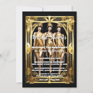 Convites Meninas de Flapper falam facilmente os gatss de ex