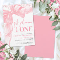Meninas de Laço Rosa Querem Ser UMA Festa de 1º An