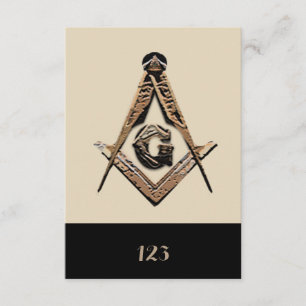 Convites Mentes Masônicas (Ouro)