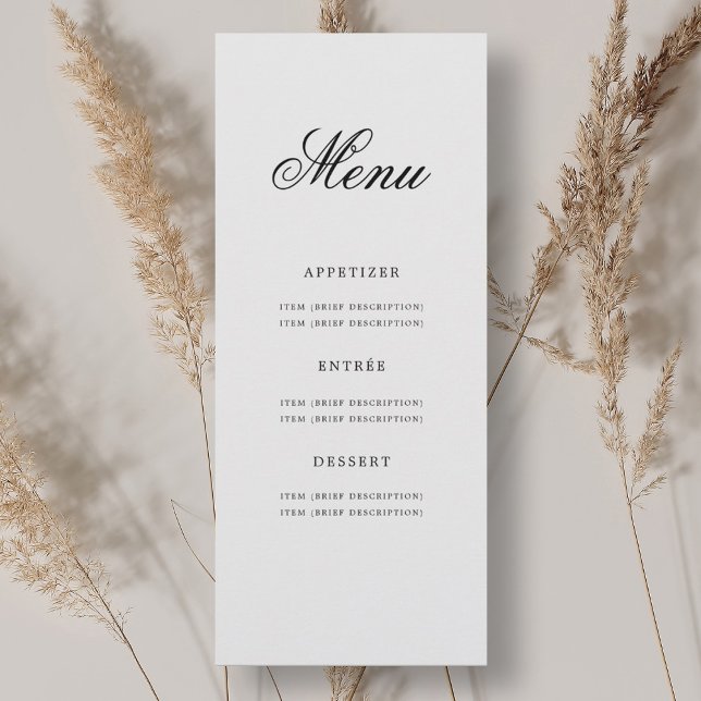 Convites Menu de Festa de aniversário Elegante do 70 SÉCULO (Elegant 70th Seventy Birthday Party Menu Invitation)
