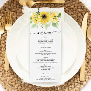 Convites Menu ou Chá de panela de Casamento de Jardim de Gi