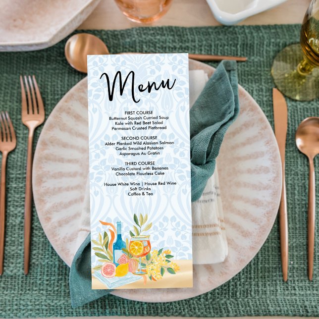 Convites Menu Vibrações Costeiras (Criador carregado)