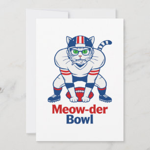 Convites Meow-der Bowl 