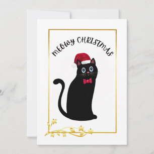Convites Meowy Christmas