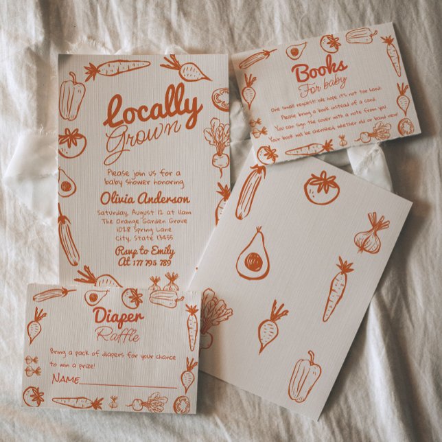 Convites Mercado de agricultores em crescimento local (Criador carregado)