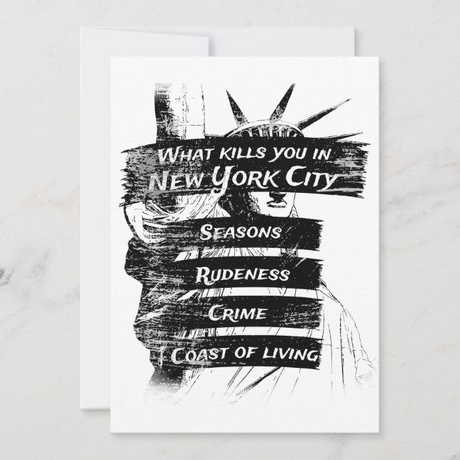 Convites Merica Humor America USA Funny Patriotismo Nova Yo (Frente)