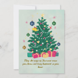 Convites Merry Christmas Holiday Cards