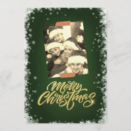 Convites Merry Christmas Personalized Photo Holiday
