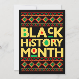 Convites Mês da História Negra