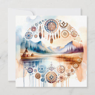 Convites Mês do Patrimônio Nativo Americano