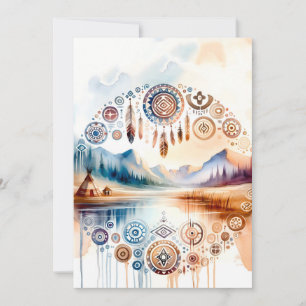 Convites Mês do Patrimônio Nativo Americano