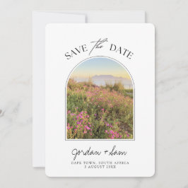 Convites Mesa de Casamento da Cidade do Cabo Montanha Salva