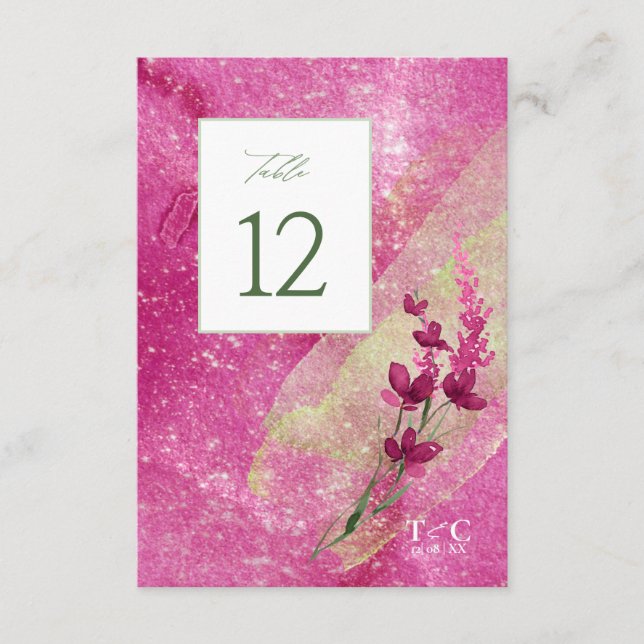 Convites Mesa de Textura Fsia ID95 (Frente)