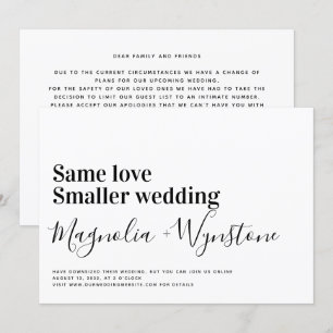 Convites Mesmo Casamento Menor de Amor
