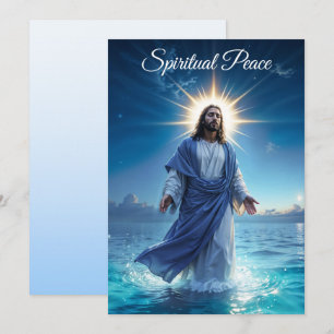 Convites Messiás Jesus Cristo graça e serenidade arte