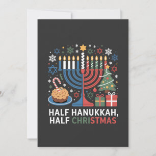 Convites Metade Natal Metade Hanukkah Christmukkah Engraçad